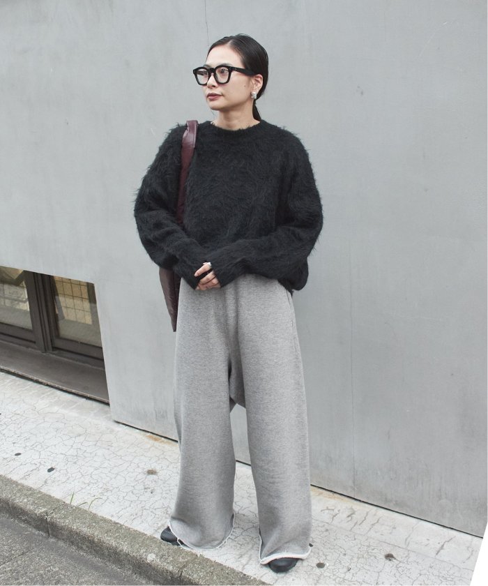 シャギークルーネックプルオーバーのコーディネートスナップ（chizu）｜JOURNAL STANDARD LADYS（ジャーナルスタンダードレディース）｜BAYCREW'S  STORE