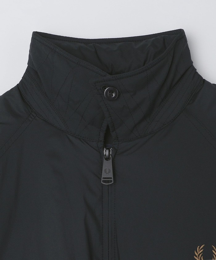 FRED PERRY ジップブルゾン Hooded Zip Through Sweatshirt - Black | Men's Sweatshirts
