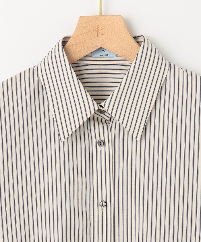 セール 30%OFF】コンパクトシャーティング フレア袖シャツ