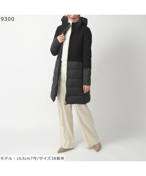 タイムセール 美品　ヘルノ　HELNOネイビー ウール系 ロングコート　38 タイムセール 美品 ヘルノ HELNOネイビー ウール系 ロングコート 38
