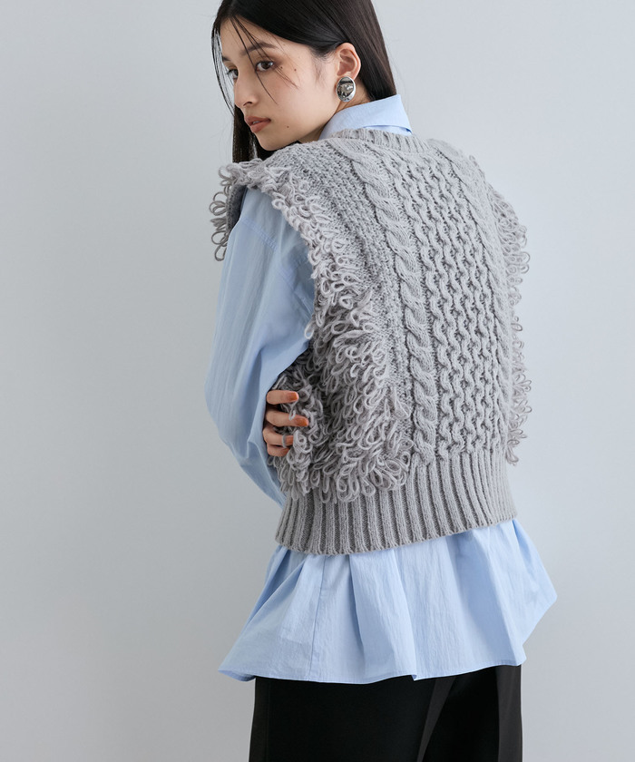 UNITED ARROWS ループ ベスト UNITED ARROWS｜<LOEFF>ミニループ ベスト | Rakuten Fashion
