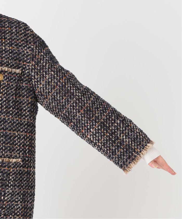 JOURNAL STANDARD L'ESSAGE｜GIOLICAツイードBIGジャケット