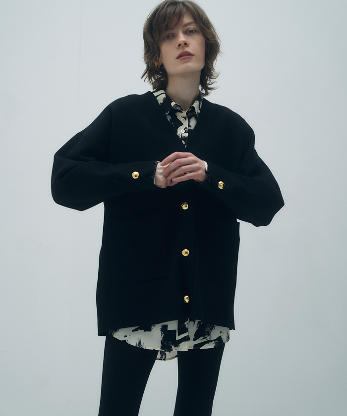 【ADAM ET ROPE】美品　アダムエロペ　ナローロング長袖シャツ　ブルー セール】ロング＆ナローシャツ(506874702) | アダム エ ロペ