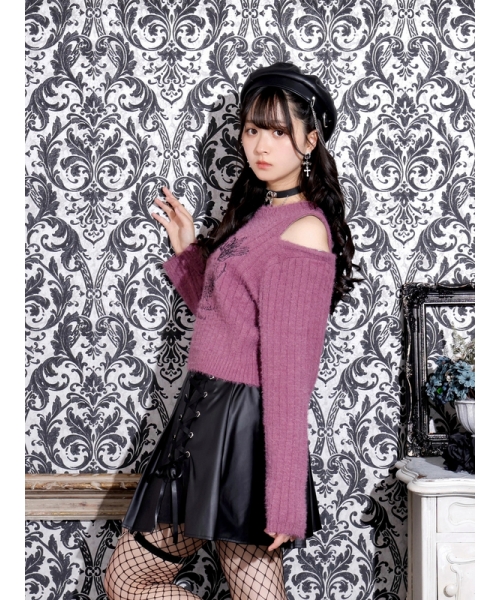 【LE TANNURE】新作 Emilie★シグネチャーTレザーミディアム パリジェンヌクラシカルニット｜JENNE(ジェンヌ)公式通販：パリ