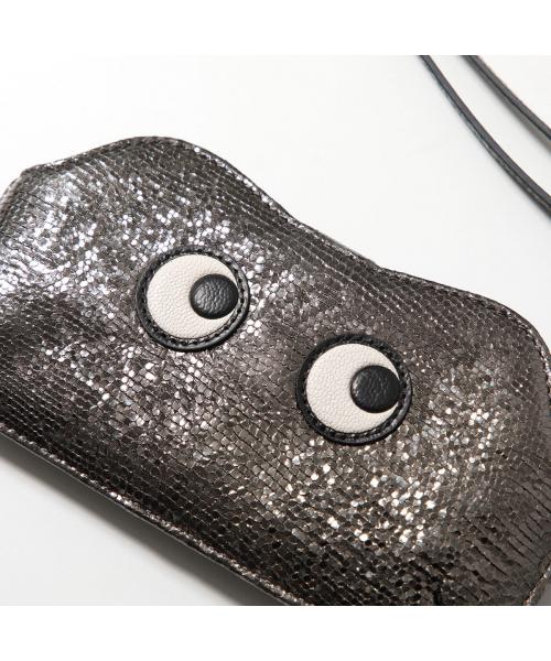 ◆Anya Hindmarch◆Eyes サングラスホルダー ナイロン ブラック Eyes サングラス・ホルダー | Anya Hindmarch JP