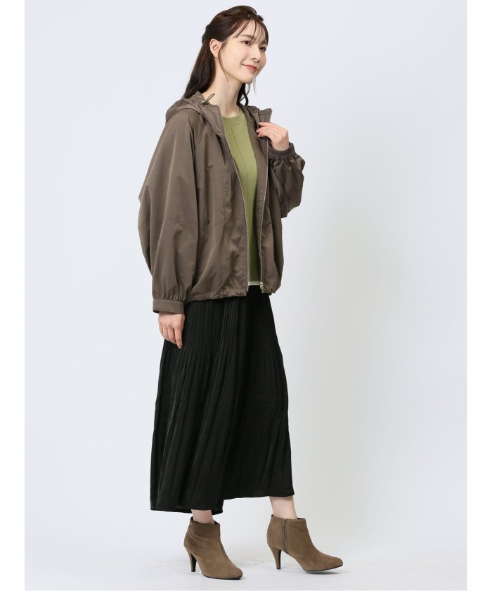 アッシュペーフランス D-due ロングジャケット フリーサイズ 異素材