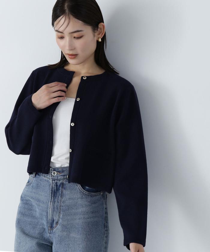 セール 30%OFF】シルクブレンドカーディガン 24AW(506653205