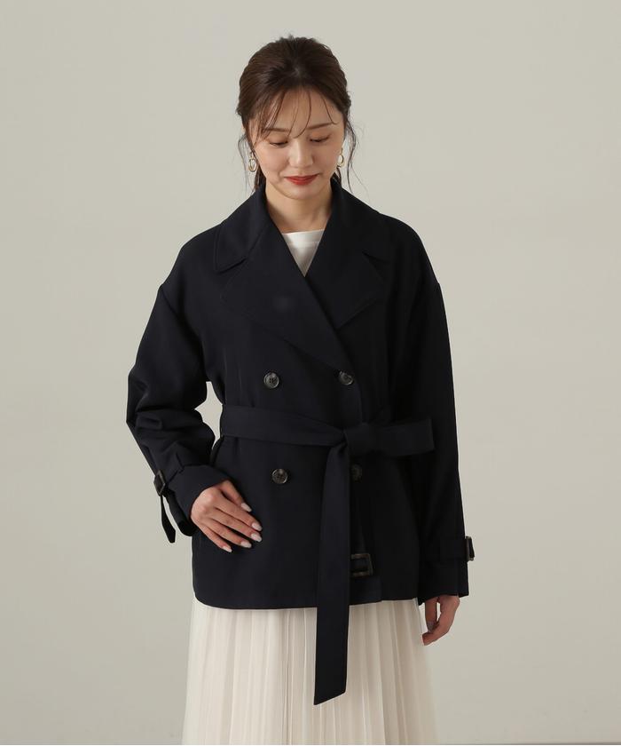 セール 50%OFF】ミディー丈トレンチ24AW(506697529 セール 50%OFF】ミディー丈トレンチ24AW(506697529
