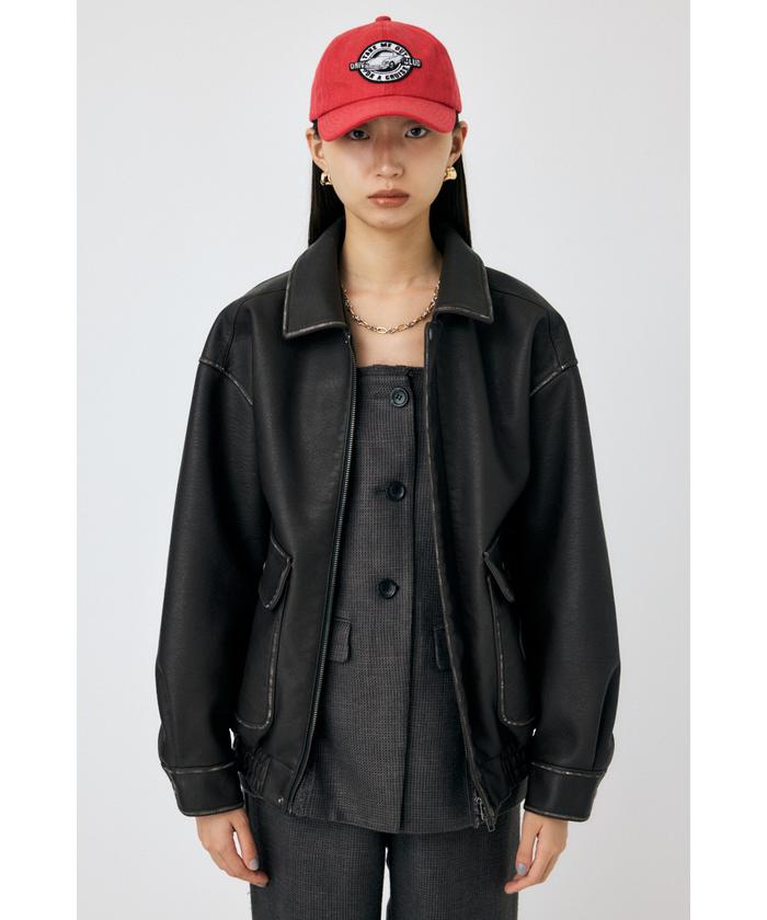moussy マウジー　F/LEATHER A-2 フライトジャケット セール 20%OFF】F/LEATHER A－2 フライトジャケット(506877157
