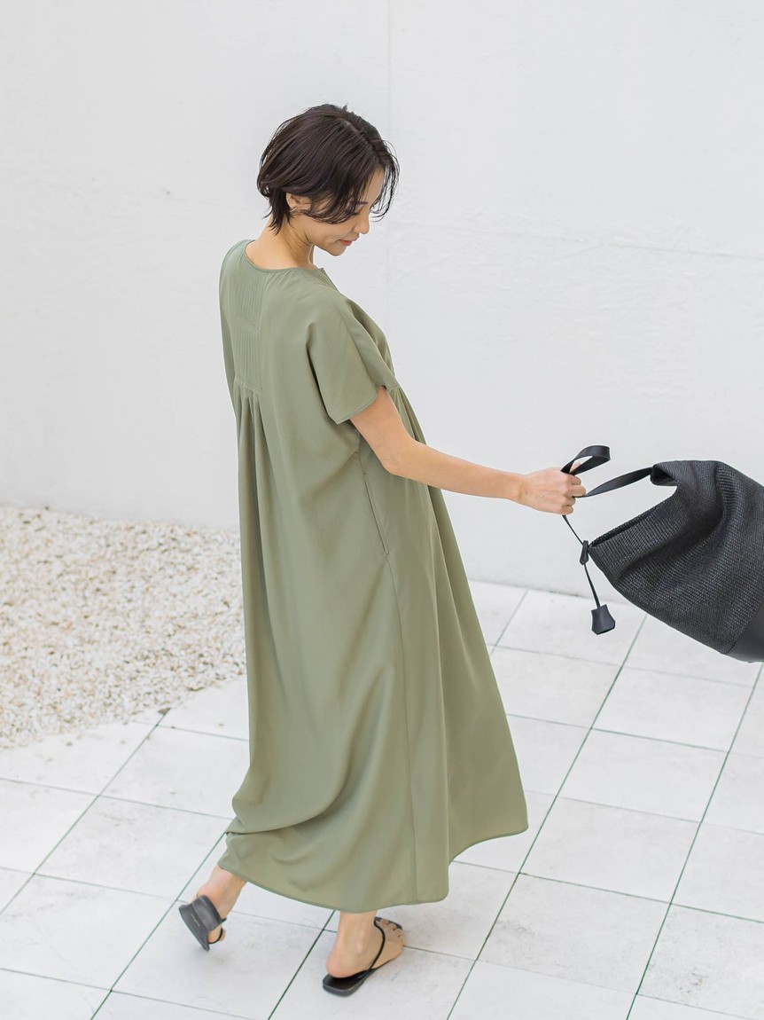 ロートレアモン　ワンピース セール 50%OFF】ロートレアモン LAUTREAMONT ウールスムース