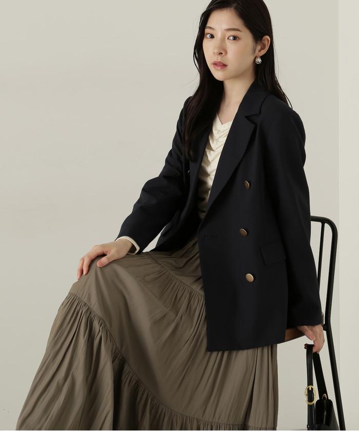 セール 50%OFF】ダブルテーラードジャケット24AW(506697527
