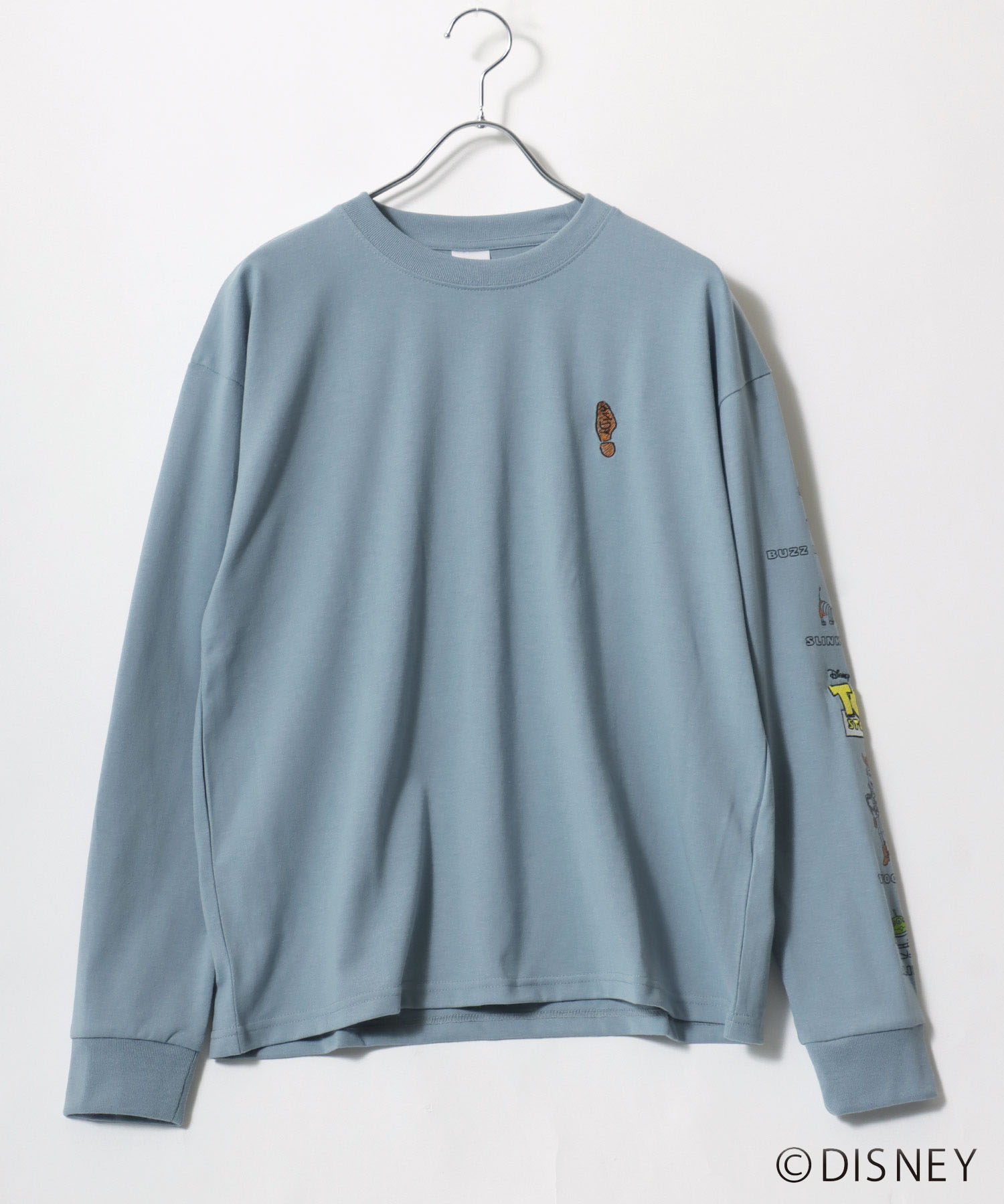 楽天市場】長袖Tシャツ ロンT メンズ 刺繍 ワンポイント