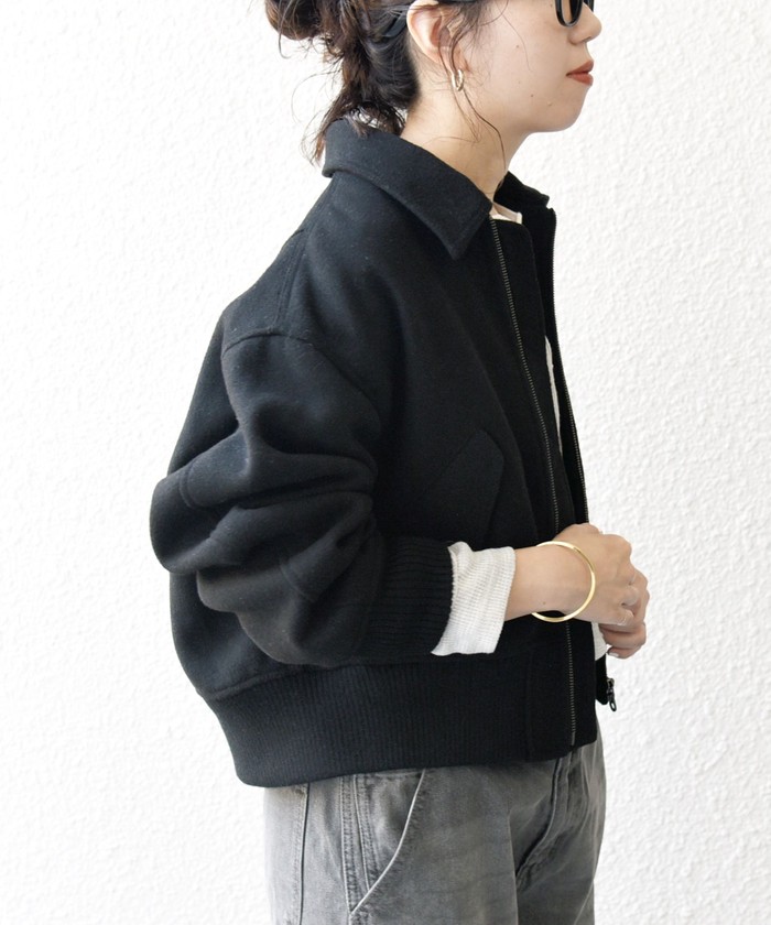 セール 40%OFF】SHIPS any: ウールミックス 襟付き コンパクト セール 40%OFF】SHIPS any: ウールミックス 襟付き コンパクト