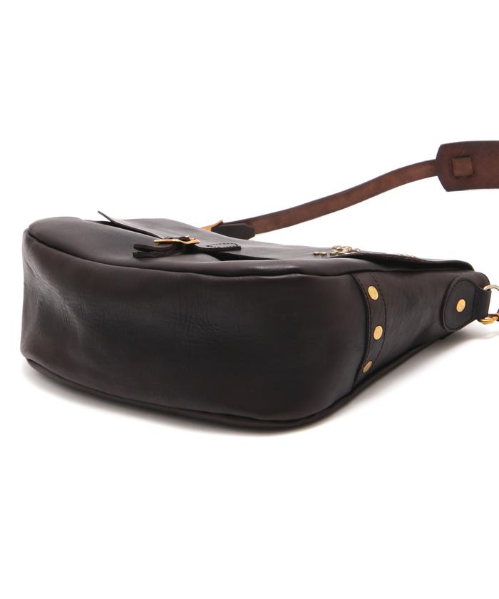 Schott × Vasco 24SS レザー ポストマンショルダーバッグ VASCO/ヴァスコ/LEATHER POSTMAN SHOULDER BAG/レザーポストマン