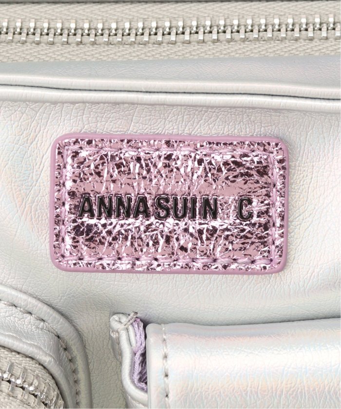 アナスイ　ボストンバッグ　オフホワイト　ANNASUI アナスイ ANNA SUI アニー 2wayボストンバッグ （ボストンバッグ