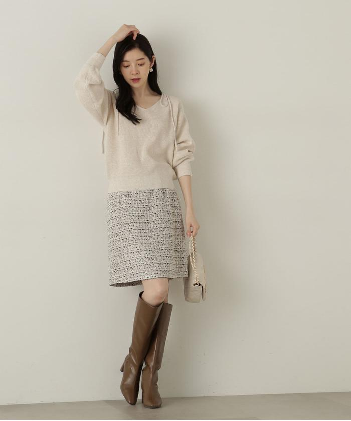 PROPORTION BODY DRESSING ミックスツイードミニスカート 楽天市場】【SALE／10%OFF】ミックスツイードミニスカート WEB