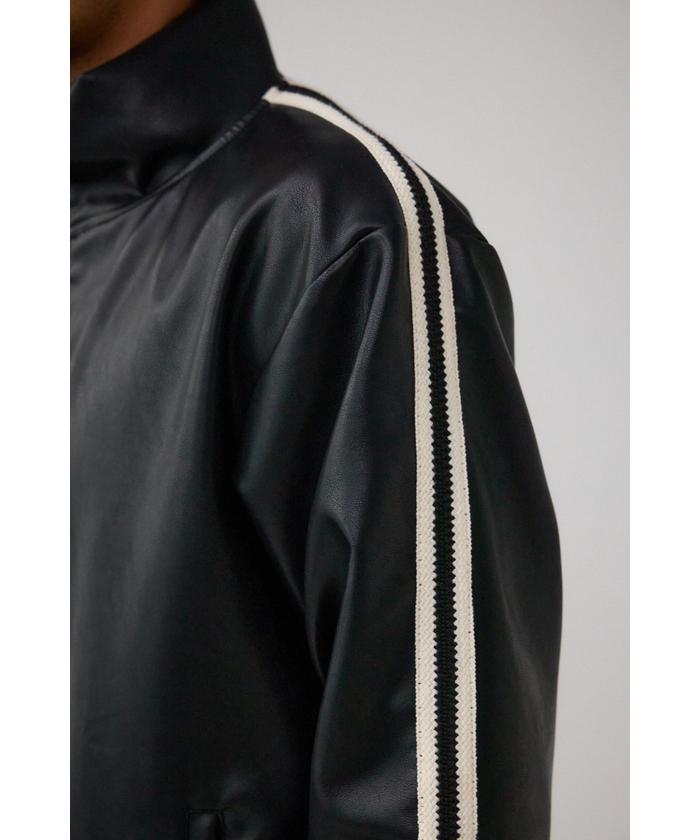セール 50%OFF】フェイクレザートラックジャケット(506878719