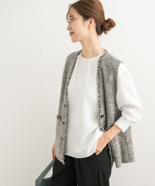 クーポン】【セール 30%OFF】ジョーゼットクルーネックブラウス クーポン】【セール 30%OFF】ジョーゼットクルーネックブラウス