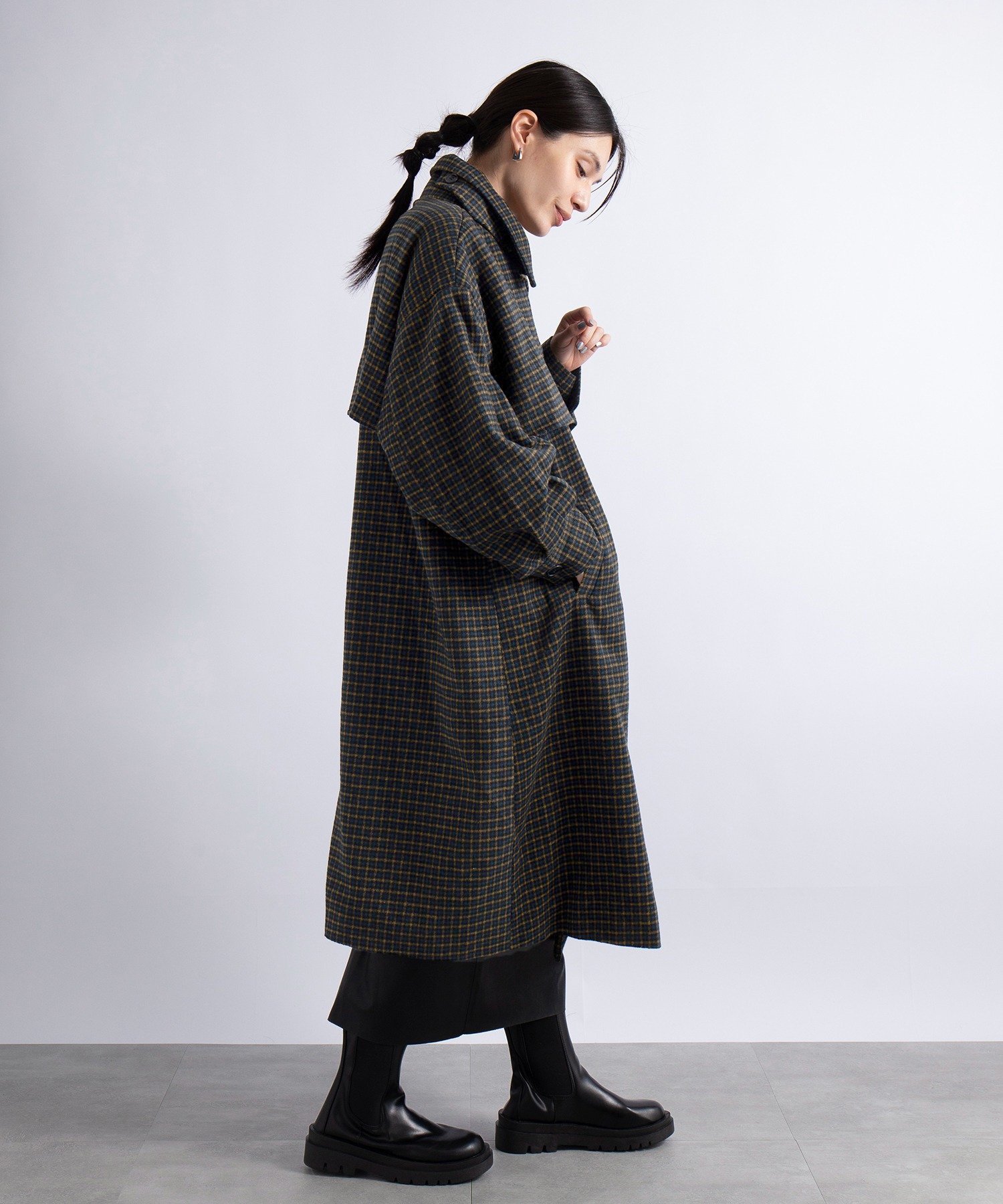 MOORER パデッドコート BRIDGET-STP セール 61%OFF】【SETUP7】アウター スタンドカラーコート 長袖