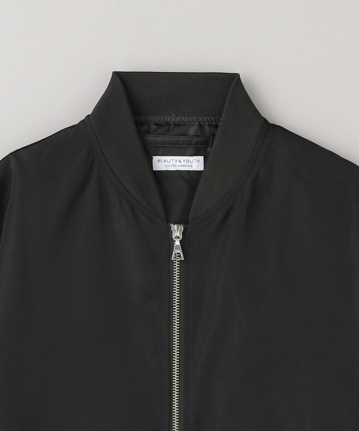 WEB限定 WARDROBE SMART】ライト ツイル MA-1 ブルゾン