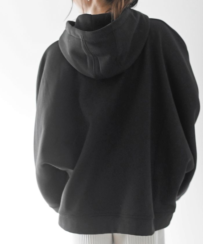 BEARDSLEY  裏起毛で暖かくちくちくしないポンチョのようなBIGパーカー BEARDSLEY（ビアズリー）の「裏起毛で暖かくちくちくしない