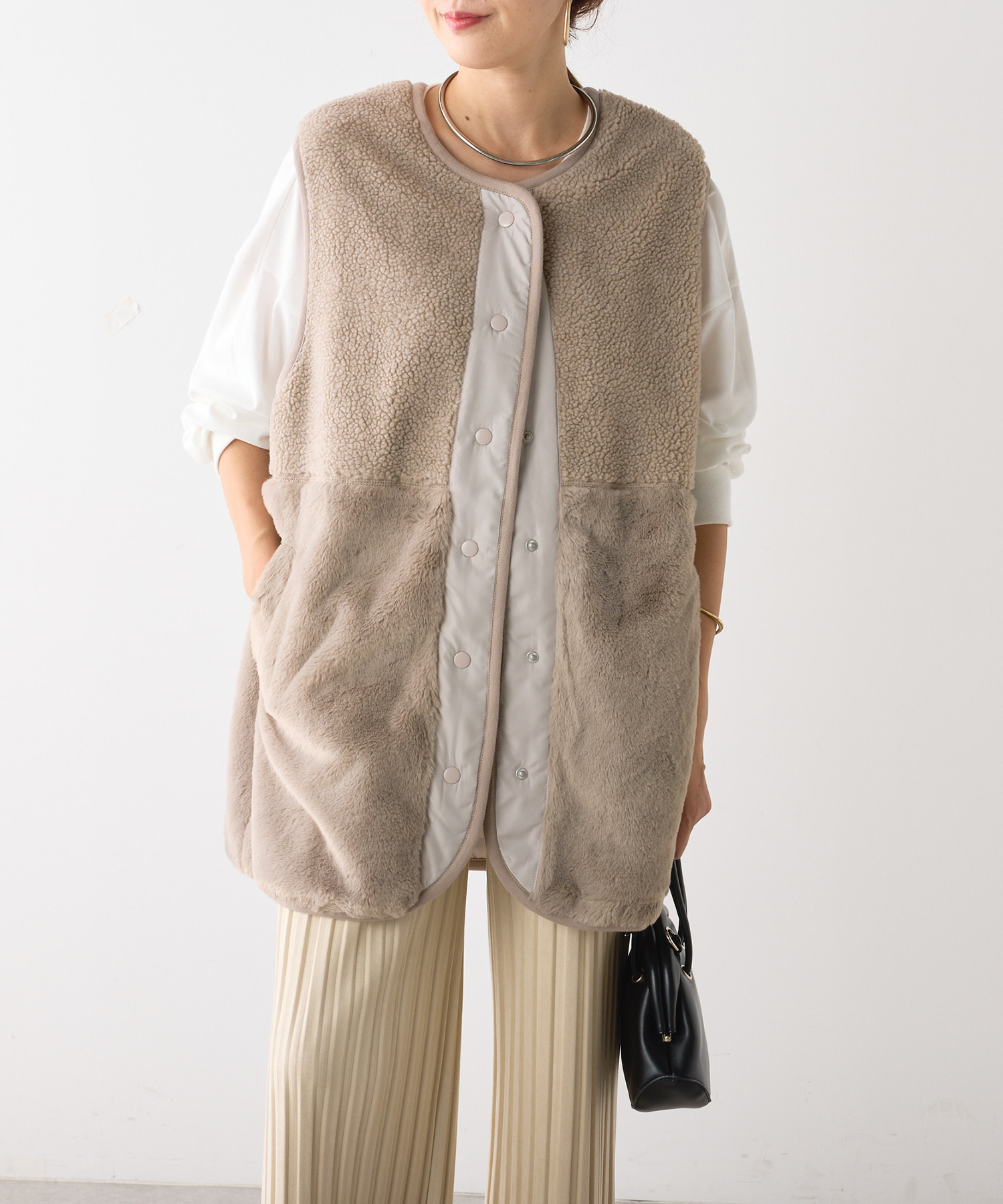 0966 TOKUKO トクコ 前開きチュニック 羽織 9 カーディガン 長袖 TOKUKO 1er VOL トクコ 前開き チュニック 羽織物 フリル 装飾