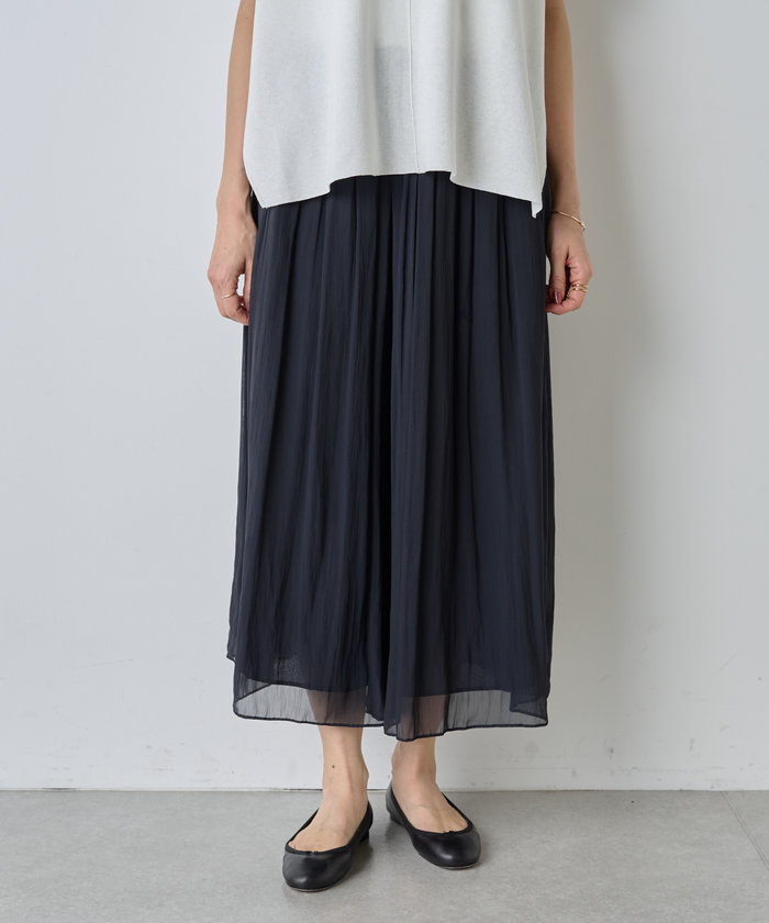 シワシフォンギャザーパンツ(506877797) | ビアズリー(BEARDSLEY シワシフォンギャザーパンツ(506877797) | ビアズリー(BEARDSLEY