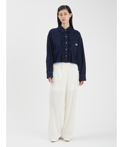 セール 30%OFF】ロゴ刺繍クロップドシャツ(506877909) | FURFUR セール 30%OFF】ロゴ刺繍クロップドシャツ(506877909) | FURFUR