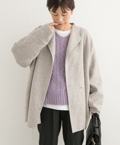 URBAN RESEARCH DOORS - 新品タグ付き ウールミドルガウンコート