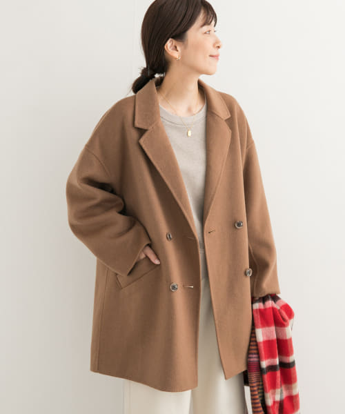 セール 30%OFF】ウールリバーテーラードコート(506879698