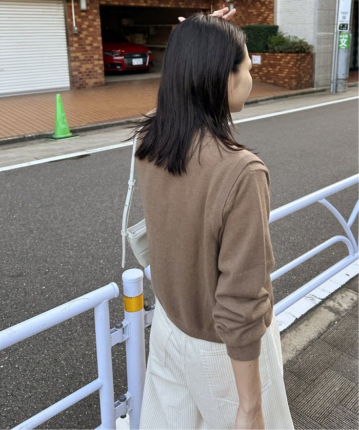 セール】【2枚セット】ウールカシミヤMANY WAYカーディガン セール】【2枚セット】ウールカシミヤMANY WAYカーディガン