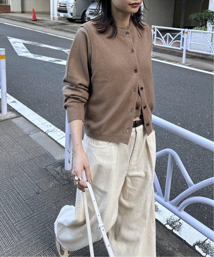 セール】【2枚セット】ウールカシミヤMANY WAYカーディガン セール】【2枚セット】ウールカシミヤMANY WAYカーディガン