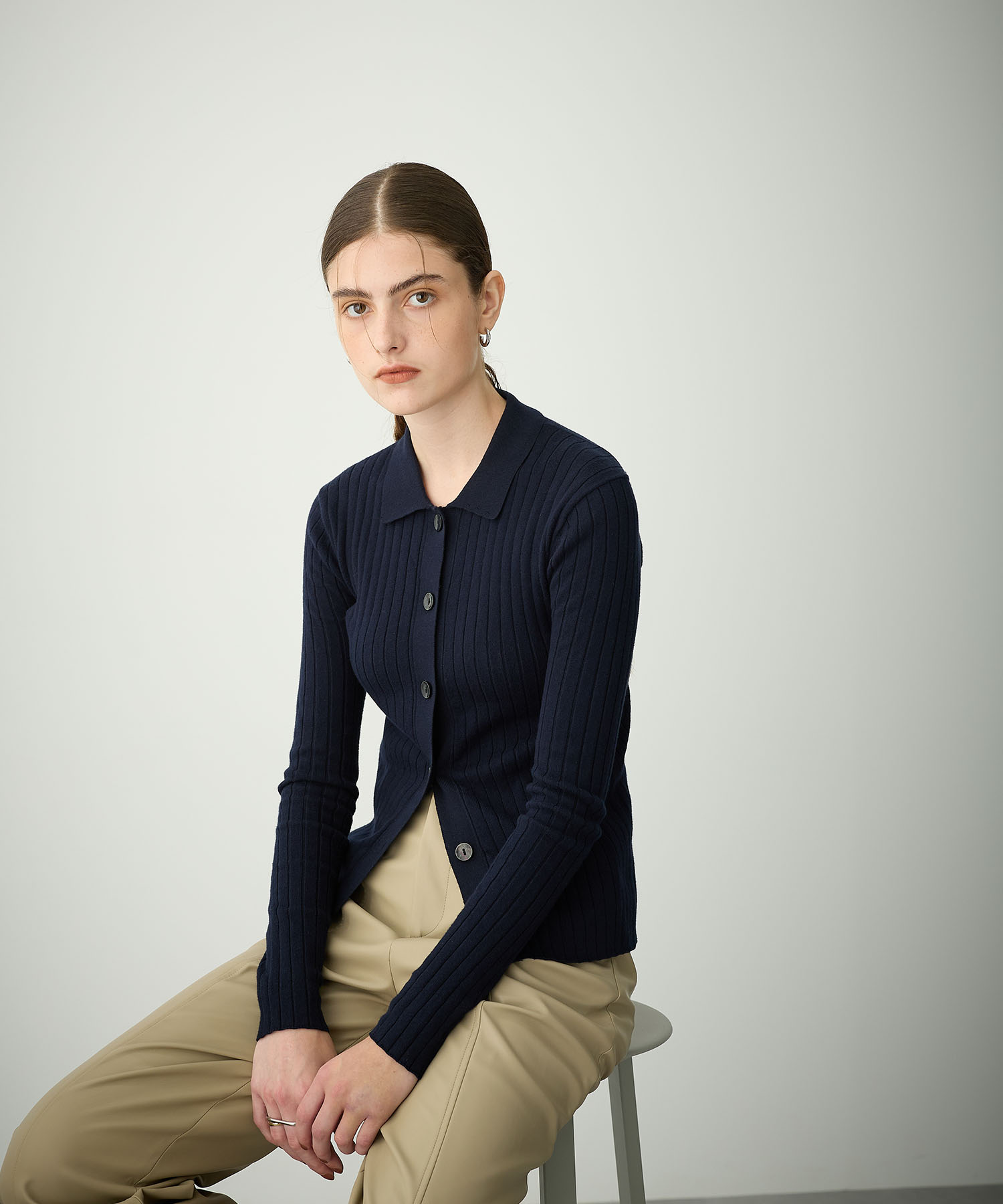 セール】ノーク N.O.R.C コットンカシミヤポロニット(506881301) | ノーク(NORC) - d fashion