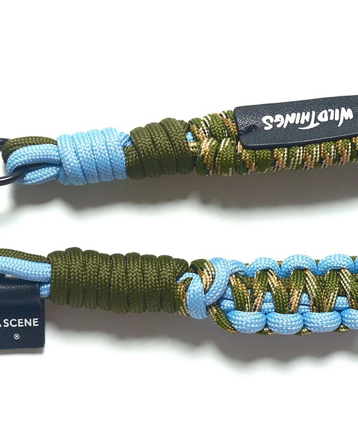 A SCENE×WILD THINGS】 paracord strap パラコード ストラップ