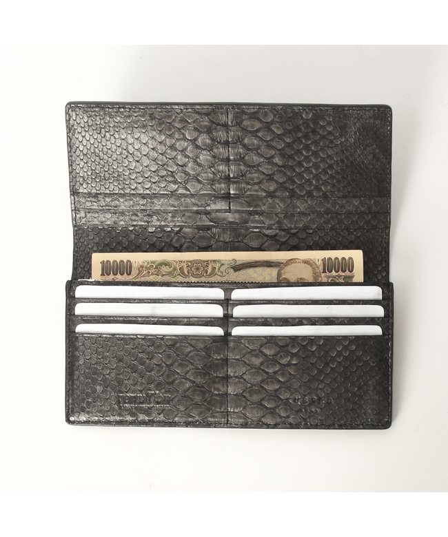 Masahiro Kubo 蛇皮.パイソン.コブラ.長財布 295-826-k-0001.jpg