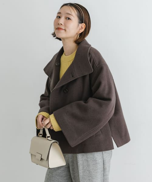 セール 50%OFF】F by ROSSO モッサダブルショートコート
