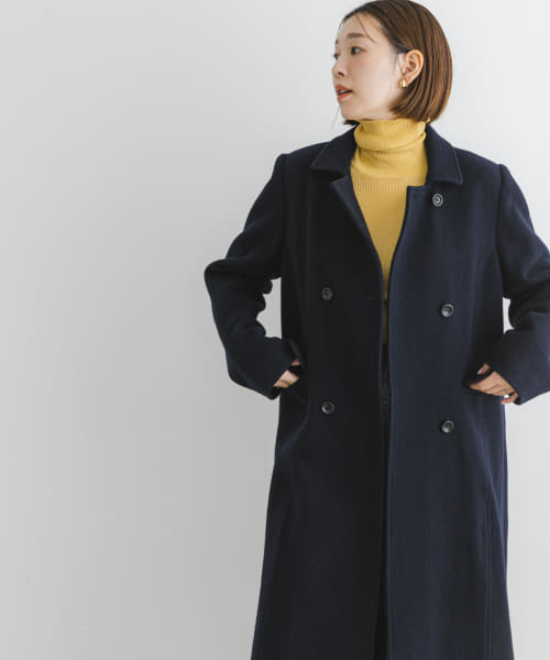 セール 50%OFF】F by ROSSO モッサダブルロングコート(506883127 セール 50%OFF】F by ROSSO モッサダブルロングコート(506883127