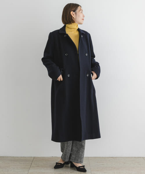 クーポン】【セール 50%OFF】F by ROSSO モッサダブルロング クーポン】【セール 50%OFF】F by ROSSO モッサダブルロング