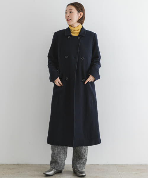 早割 万博 50%OFF】F セール by モッサダブルロングコート(506883127 ROSSO ジャケット・アウター