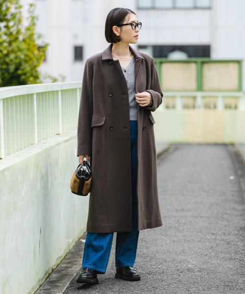 クーポン】【セール 50%OFF】F by ROSSO モッサダブルロング クーポン】【セール 50%OFF】F by ROSSO モッサダブルロング