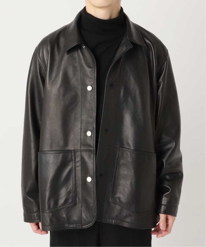 クーポン】【FOLL / フォル】firstclass lamb leather jacket