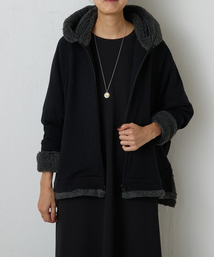 2万 ビアズリー BEARDSLEY フード付き 裏起毛 トレーナー