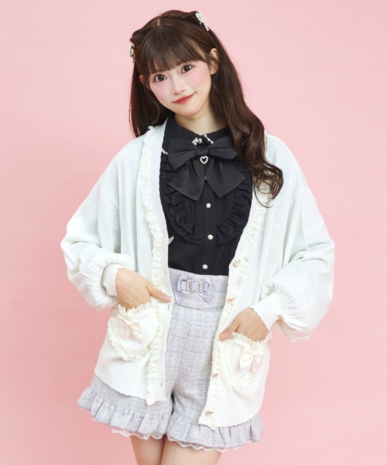 シークレットハニー Secret Honey ハートポケット付レースフリル
