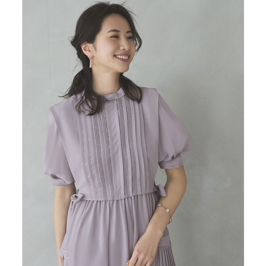 セール】ルイルエブティック RUIRUE BOUTIQUE ジレ付きサイド