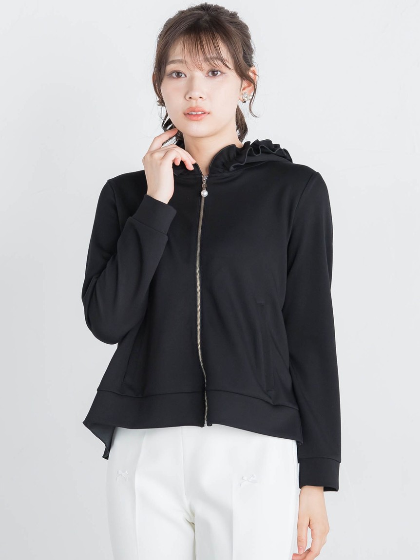 セール 30%OFF】クイーンズコート QUEENS COURT フードフリル