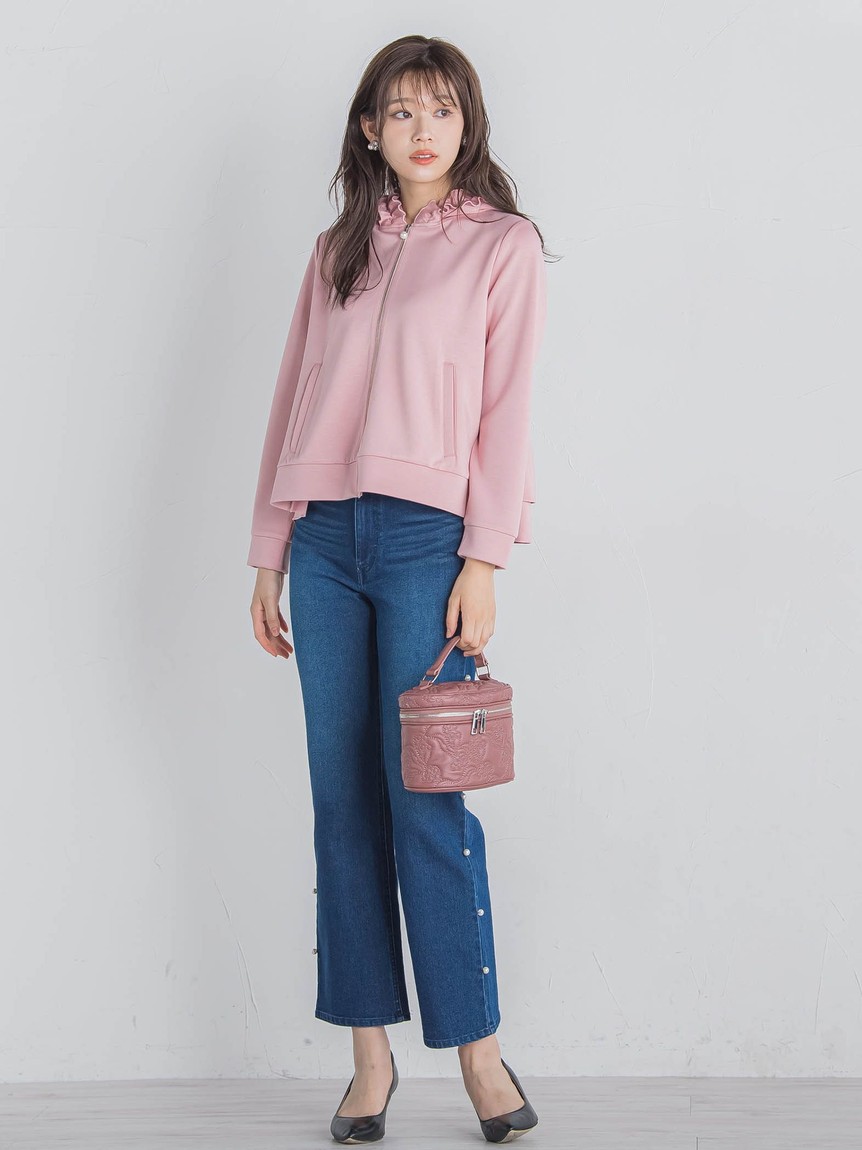セール 30%OFF】クイーンズコート QUEENS COURT フードフリル