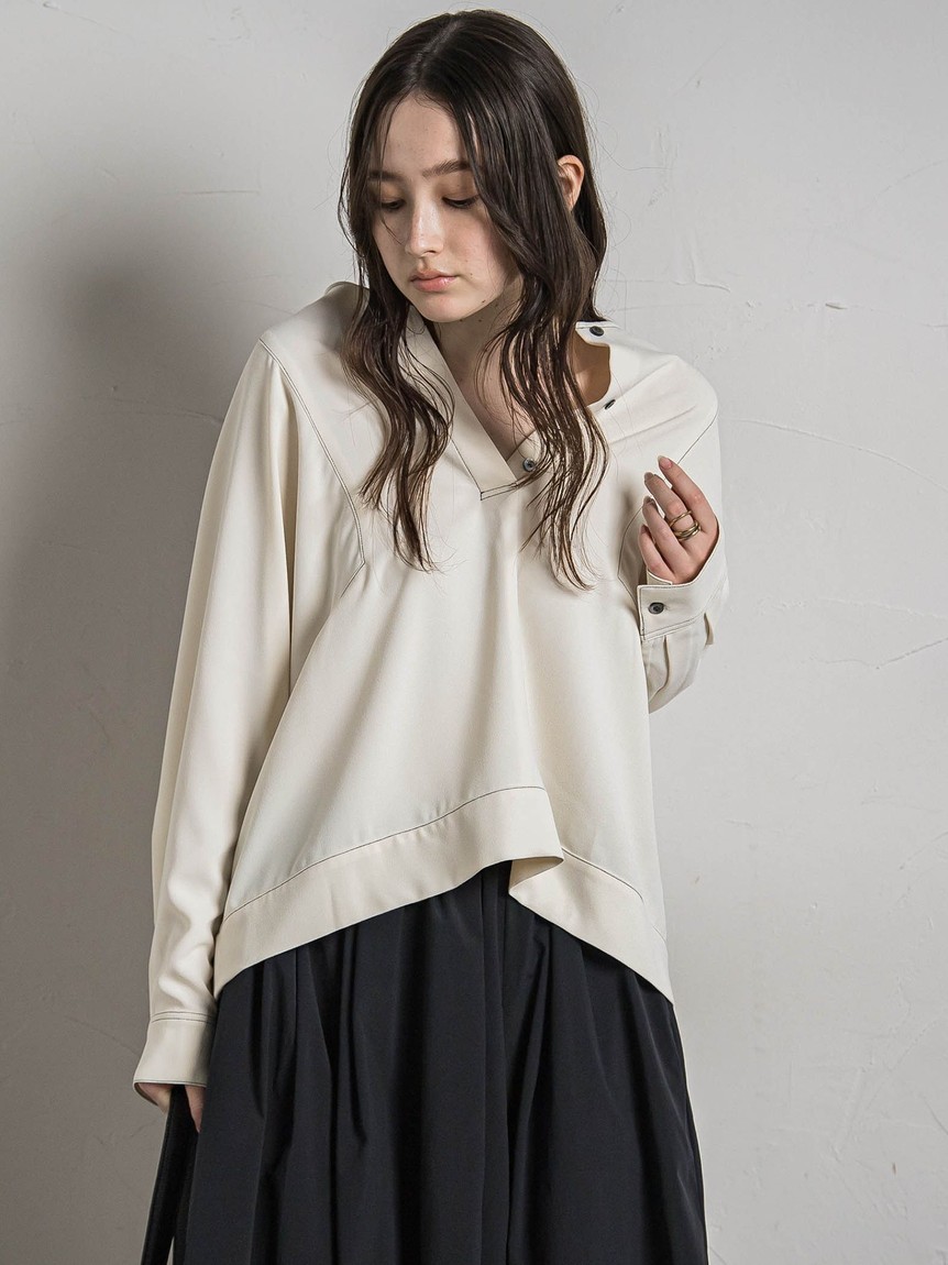 セール 50%OFF】メイソングレイ MAYSON GREY パネル切替ドルマン