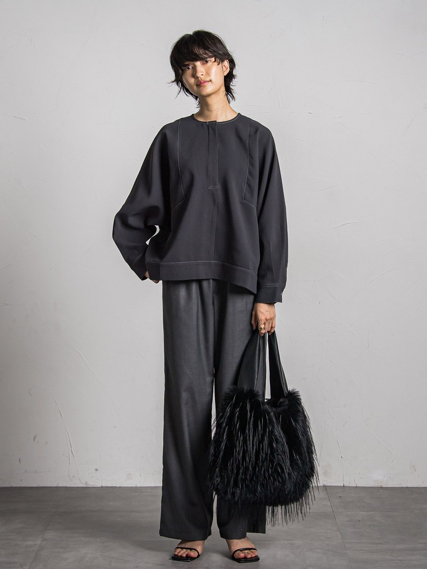 セール 50%OFF】メイソングレイ MAYSON GREY パネル切替ドルマン セール 50%OFF】メイソングレイ MAYSON GREY パネル切替ドルマン