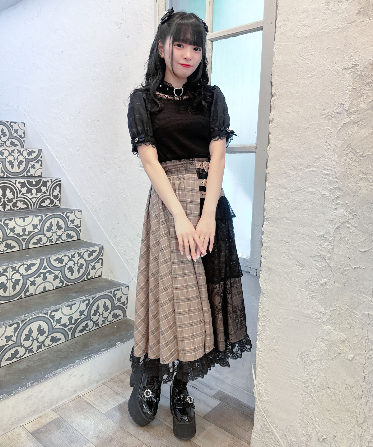 ロジータ ROJITA チョーカーデザインテレコトップス （ベージュ） ROJITA ロジータ チョーカーデザインテレコトップス （ベージュ