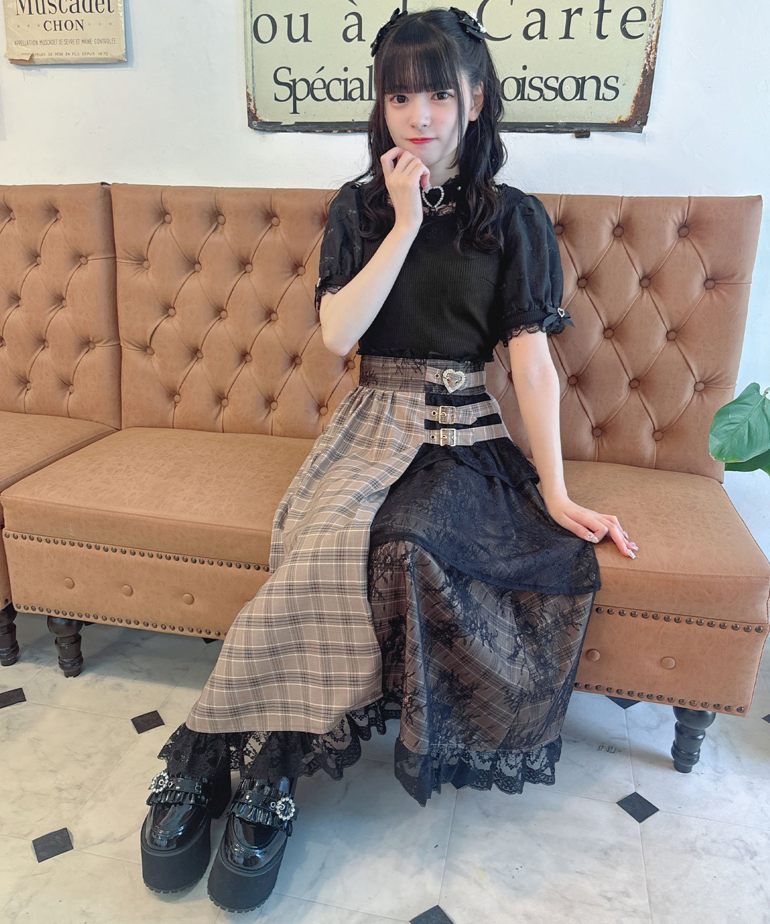 ロジータ ROJITA チョーカーデザインテレコトップス(506889168
